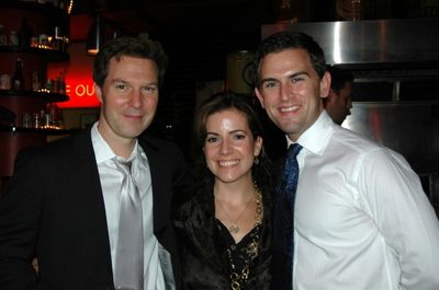 Ron Bohmer, Sandra Joseph and Daniel Reichard Photo