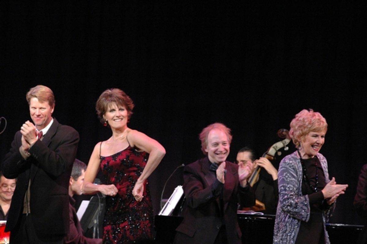 Alan Campbell, Lucie Arnaz, Scott Siegel, Karen Morrow at 