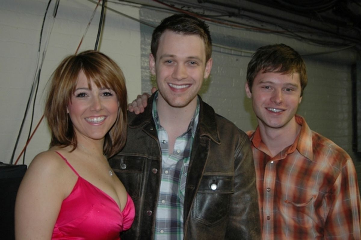 Alli Mauzey, Michael Arden, Bobby Steggert at 