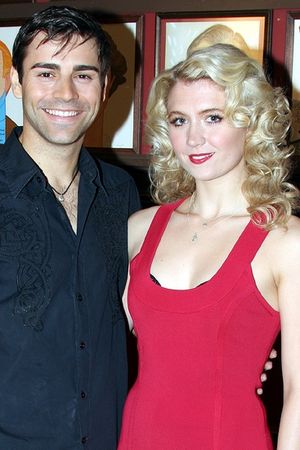 Adam Fiorentino and Scarlett Strallen Photo