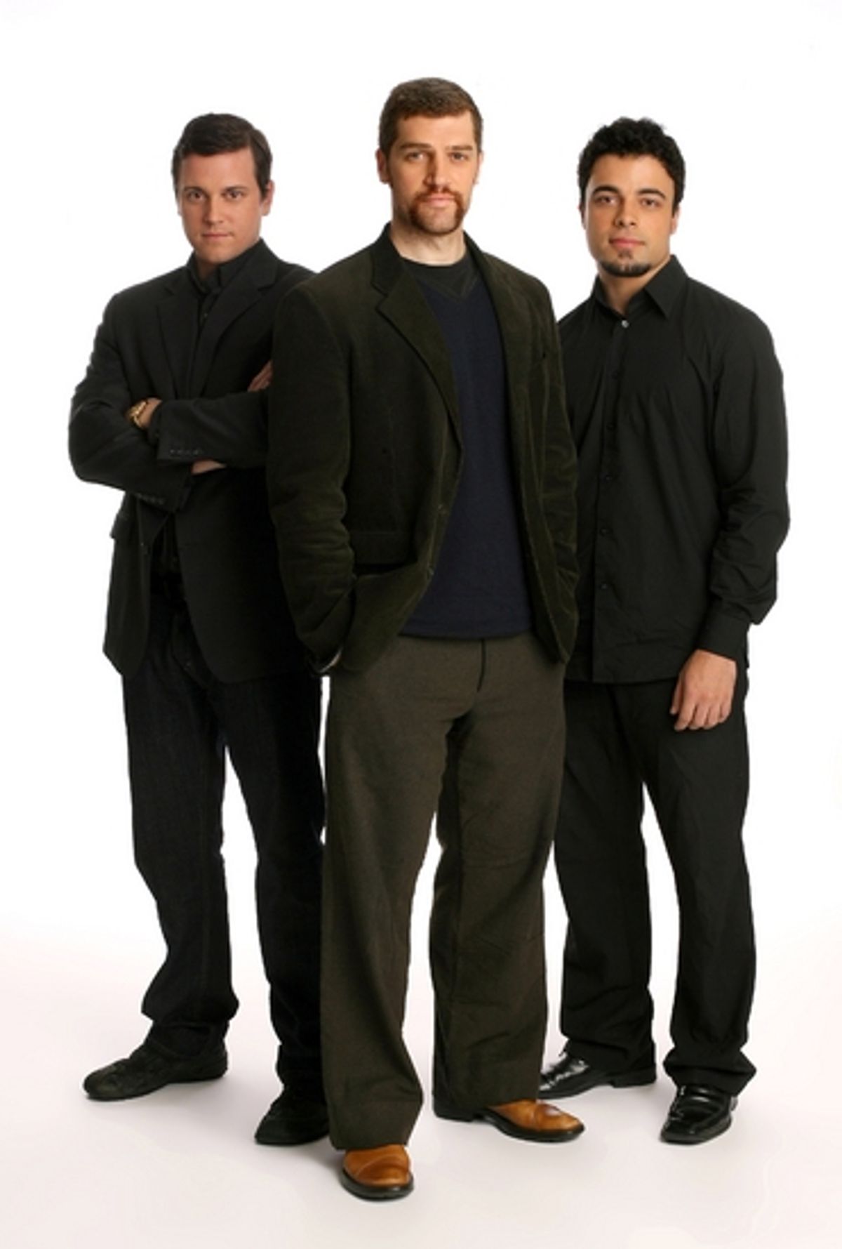 Michael Mosley, Jeremy Davidson and James Martinez  at 