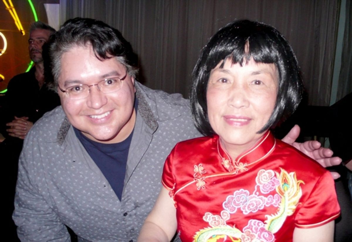 Louis King greets Wing at 