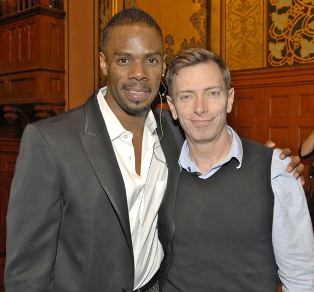 Colman Domingo and Arnie Burton at 