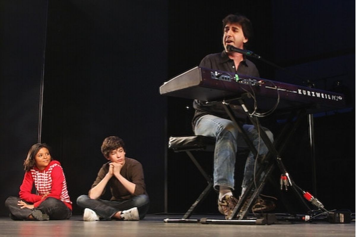 Jason Robert Brown performs a few cut songs from '13' at 