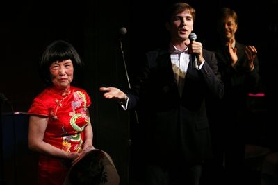 Wing, Andy Sandberg and Jim Caruso
 Photo
