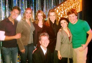 Michael West, Gina Kreiezmar, Heidi Blickenstaff, Susan Blackwell, Christina Bianco, Jared Bradshaw and kneeling, David Caldwell @ BroadwayWorld Michael West, Gina Kreiezmar, Heidi Blickenstaff, Susan Blackwell, Christina Bianco, Photo