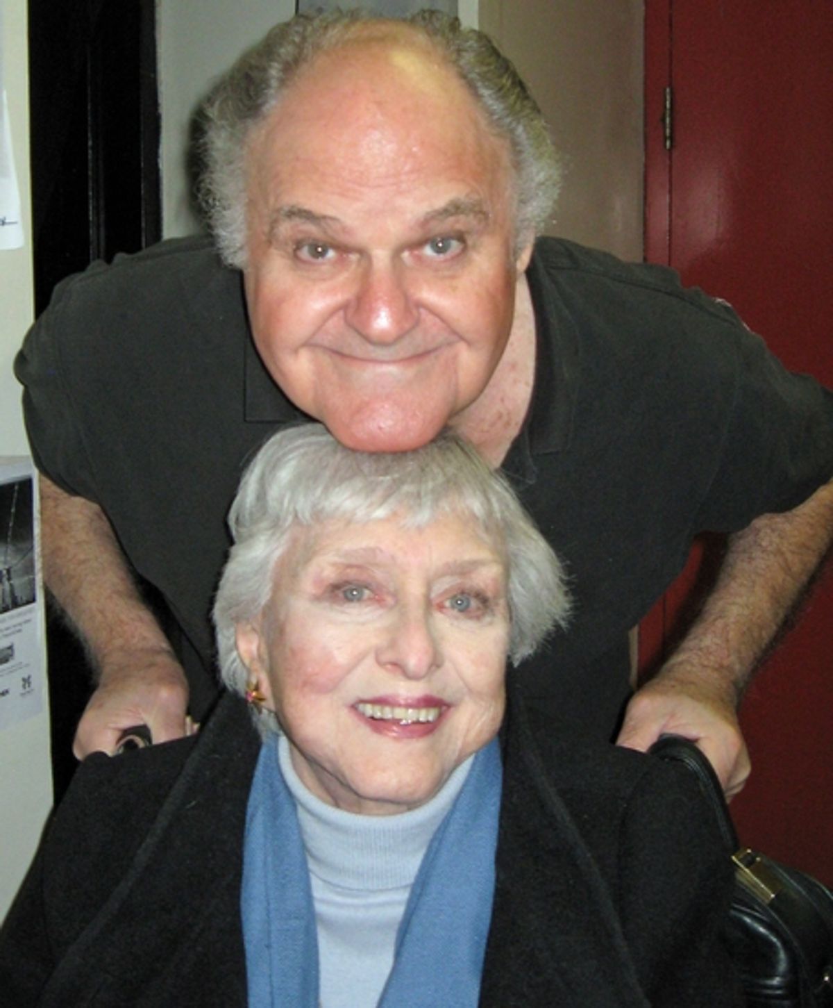 George S. Irving and Celeste Holm at 