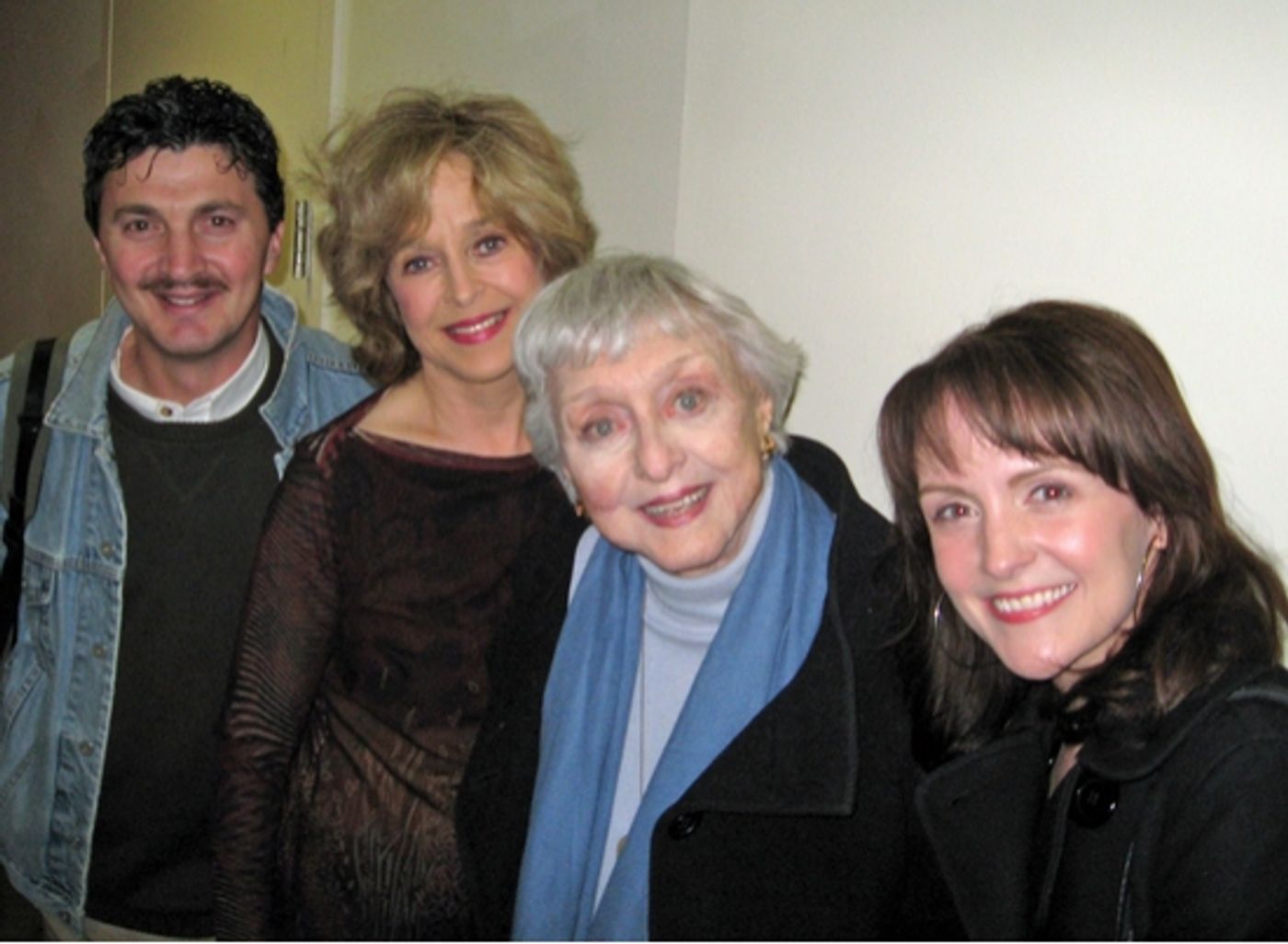 Photo Flash: Rob Reiner and Celeste Holm Visit ENTER LAUGHING  Image