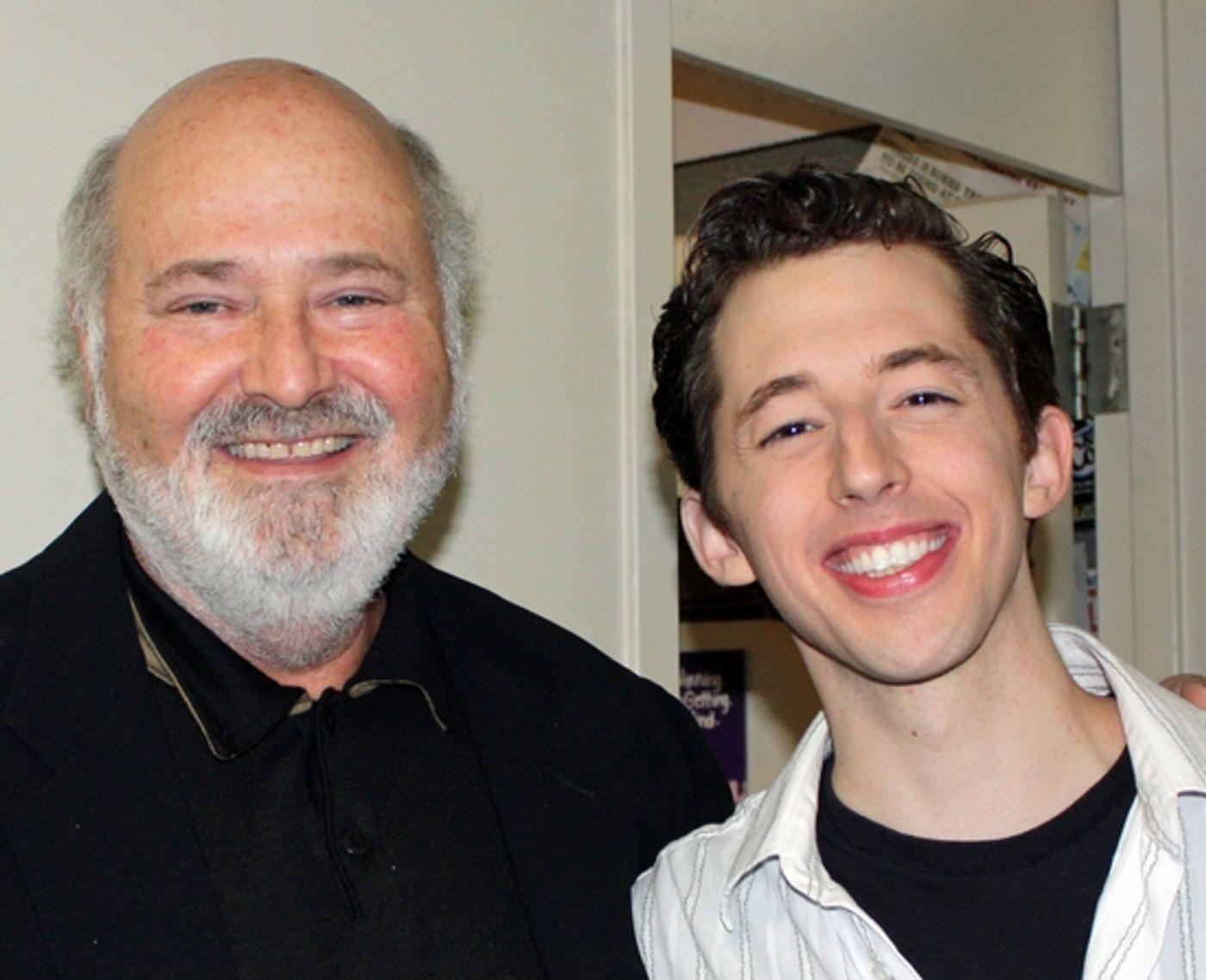 Photo Flash: Rob Reiner and Celeste Holm Visit ENTER LAUGHING  Image