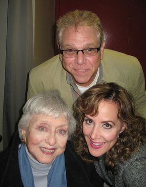 Stuart Ross, Celeste Holm and Janine LaManna @ BroadwayWorld Stuart Ross, Celeste Holm and Janine LaManna Photo
