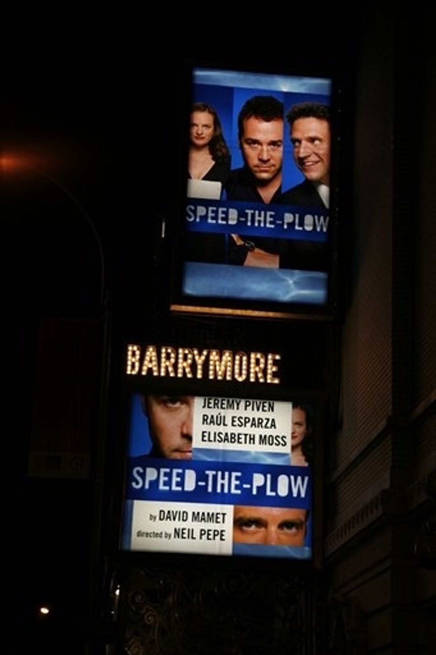 Photo Coverage: SPEED-THE-PLOW Opening Night Curtain Call and After Party  Image