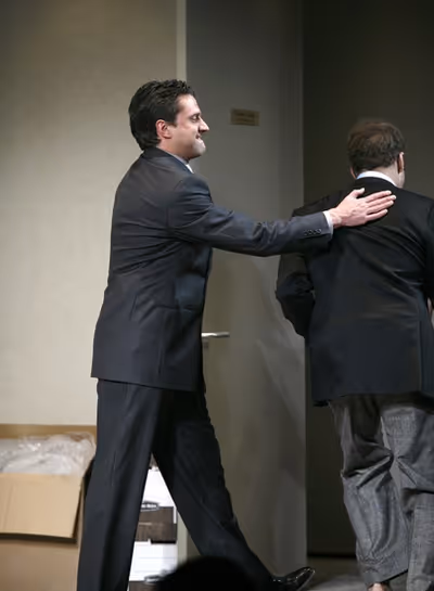 Raul Esparza and Jeremy Piven Photo
