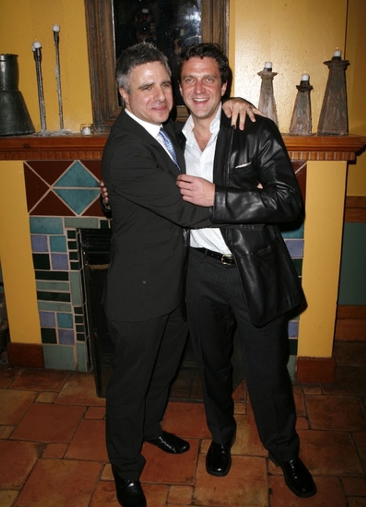 Neil Pepe and Raul Esparza
 at 