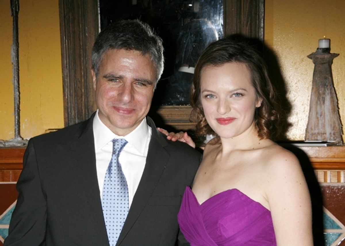 Neil Pepe and Elisabeth Moss

 at 