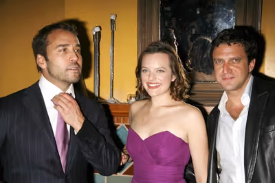 Jeremy Piven, Elisabeth Moss and Raul Esparza Photo