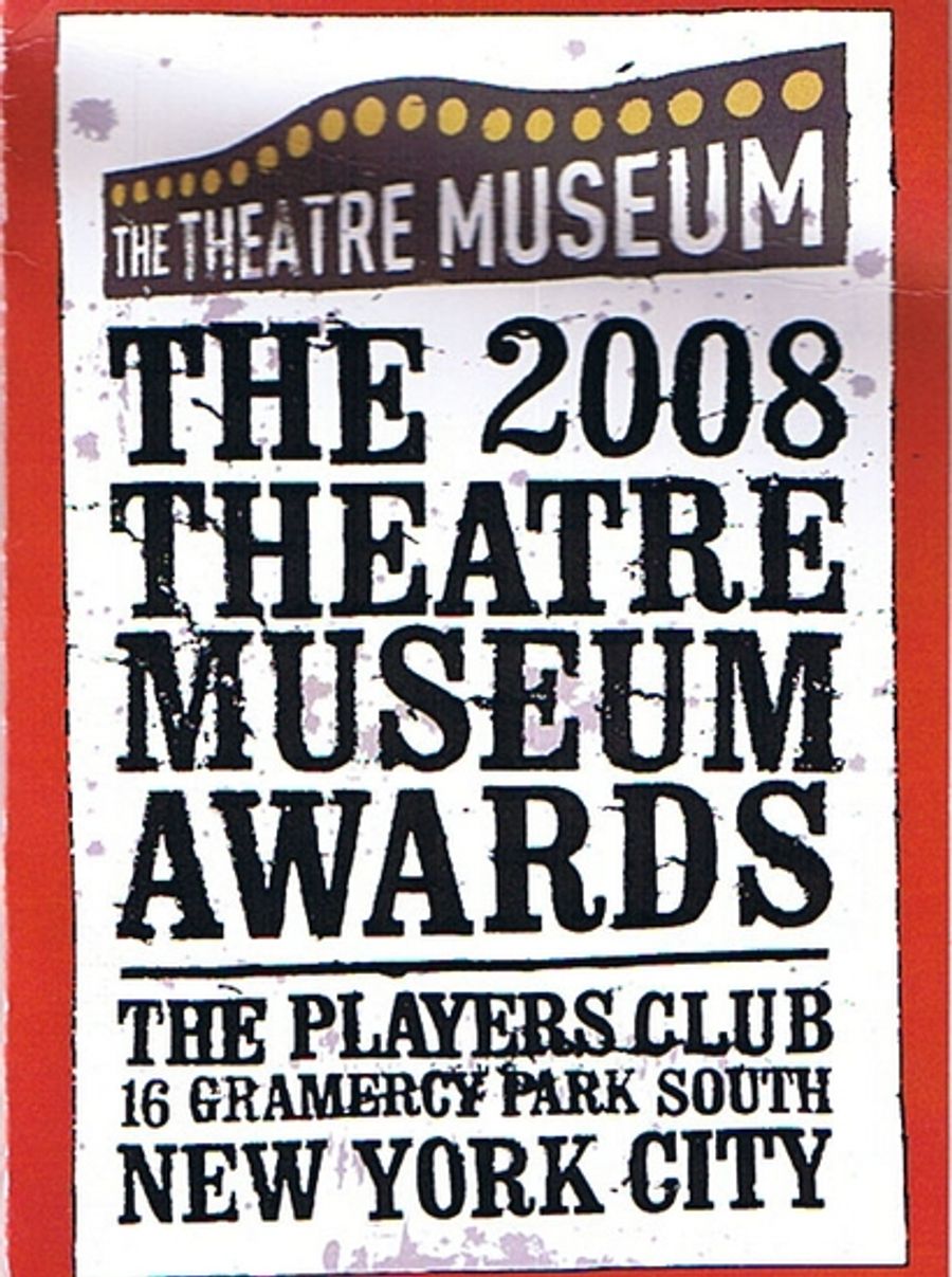 Photo Flash: 2008 Theatre Museum Awards Image
