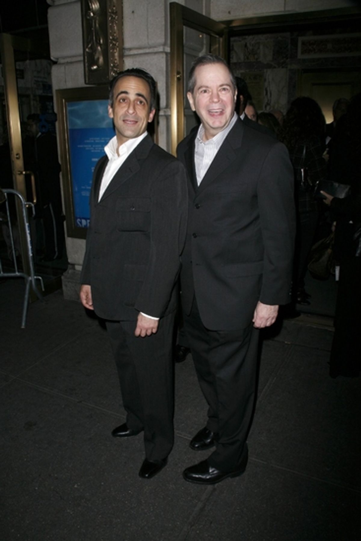 David Pittu and Peter Bartlett
 at 