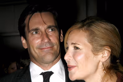 Jon Hamm and Jennifer Westfeldt
 Photo