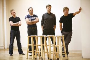 Johnny Rodgers, Tiger Martina, Jim Caruso and Cortes Alexander
@ BroadwayWorld Johnny Rodgers, Tiger Martina, Jim Caruso and Cortes Alexander
Photo