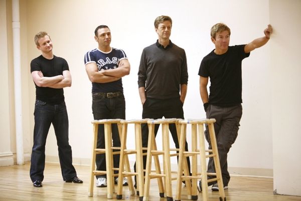 Johnny Rodgers, Tiger Martina, Jim Caruso and Cortes Alexander
 Photo