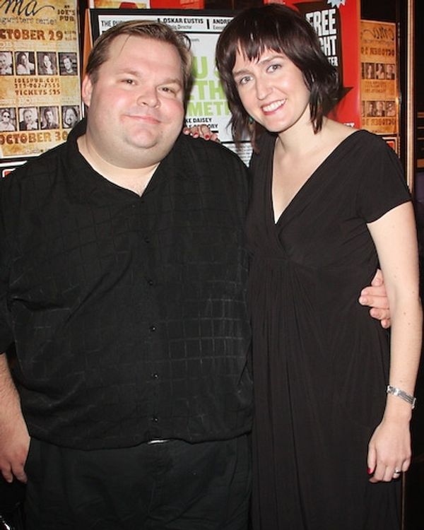 Creator and performer Mike Daisey with Director Jean-Michele Gregory
 Photo