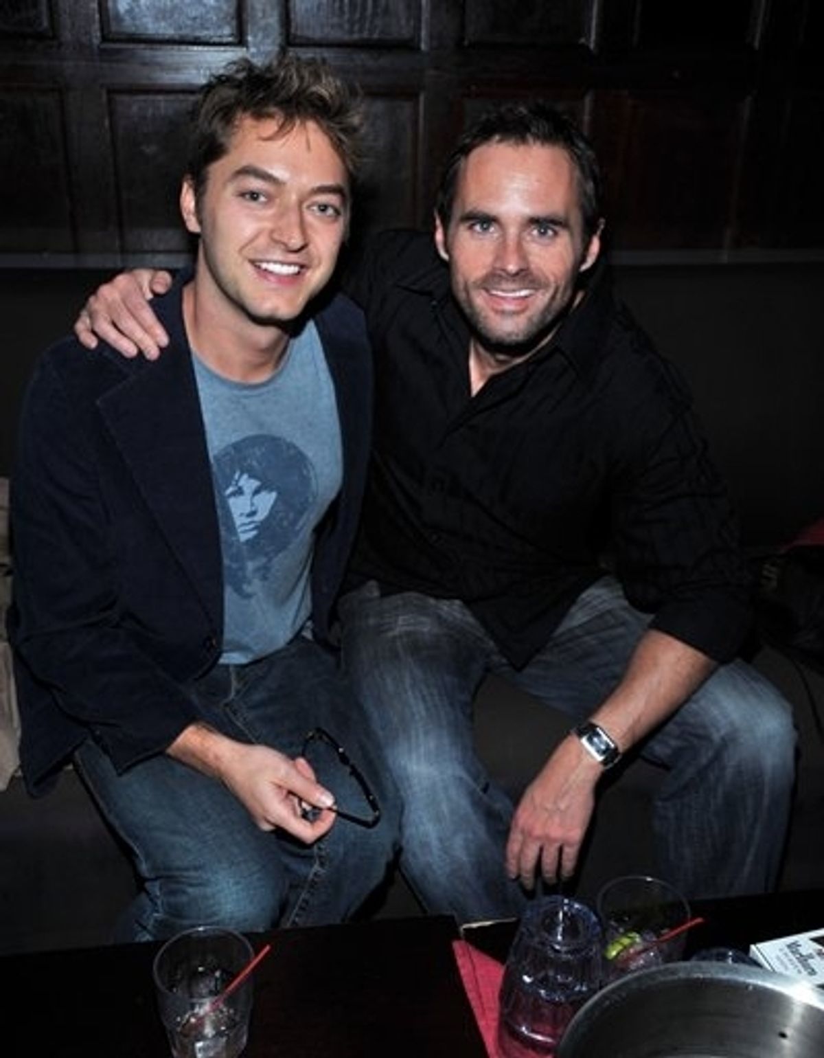 James Brandon and Steve Callahan at 