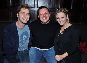 James Brandon, Thomas Howard and Melissa Caulfield  Photo