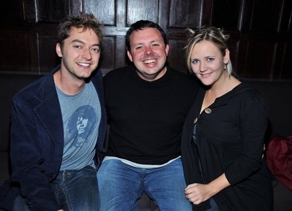 James Brandon, Thomas Howard and Melissa Caulfield  Photo