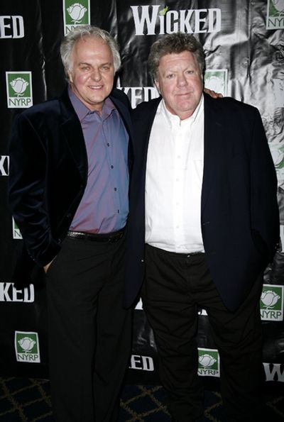 PJ Benjamin and George Wendt
 Photo
