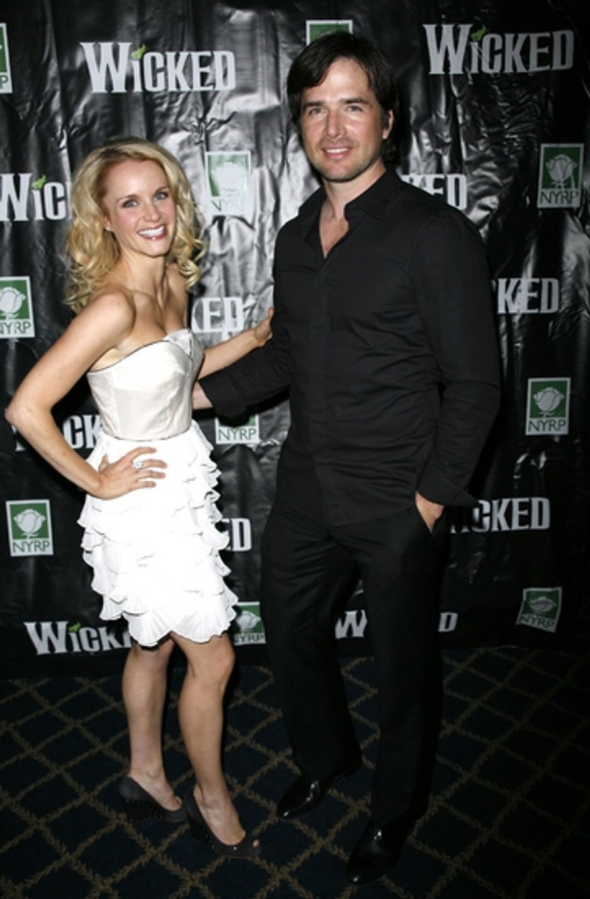 Matthew Settle and Kate Reinders
 at 
