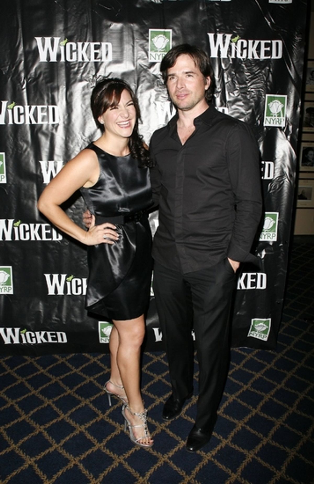Matthew Settle and Shoshana Bean
 at 