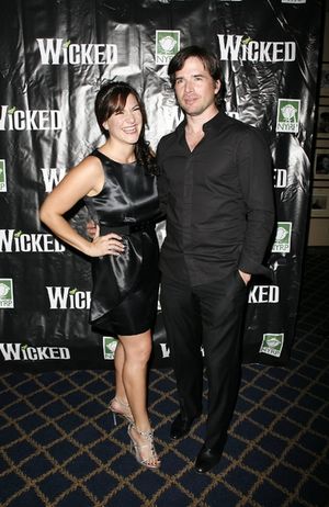 Matthew Settle and Shoshana Bean
 Photo