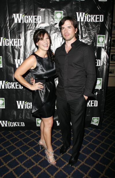 Matthew Settle and Shoshana Bean
 Photo