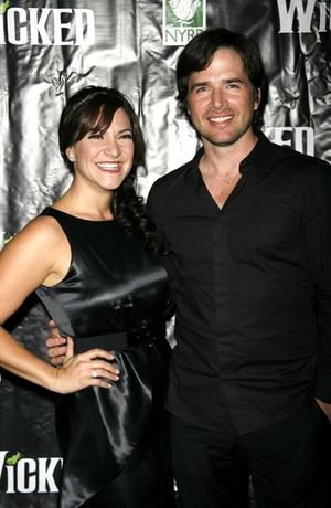Matthew Settle and Shoshana Bean
 Photo