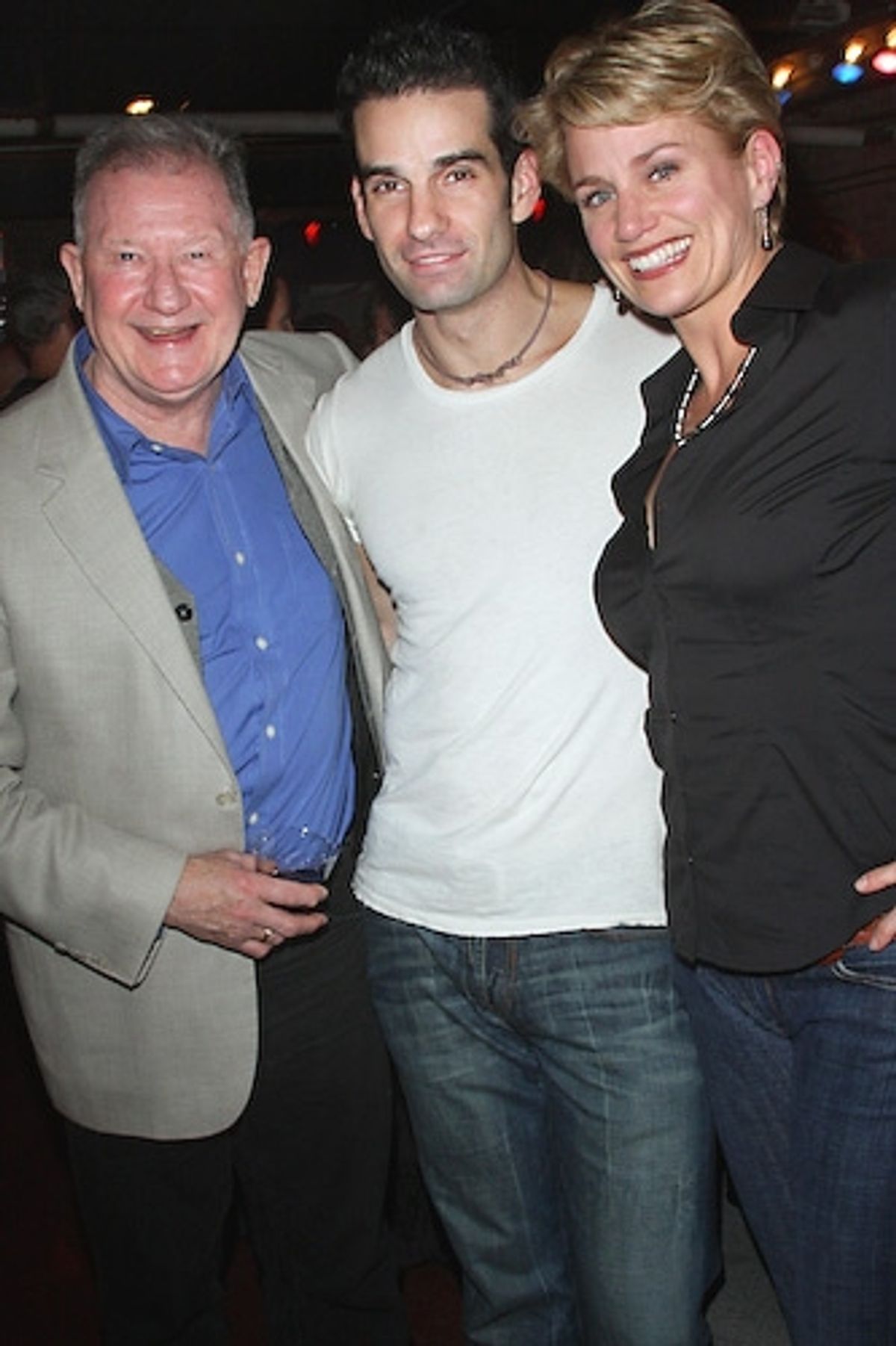 Harvey Evans, Josh Jonas, and Cady Huffman
 at 