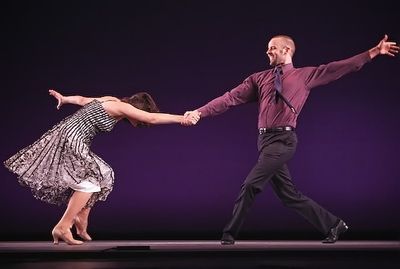 Noah Racey and Karen Ziemba
 Photo