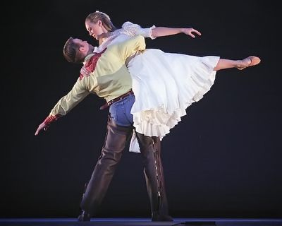 Elena Zahlmann and Terence Duncan
 Photo
