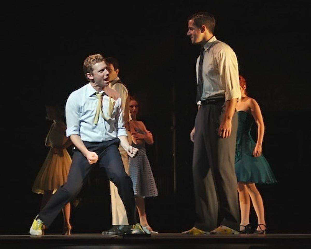 West Side Story - Cool with dancers Joey Calveri, Stuart Capps, Leo Ash Evans, Stephanie Fittro, Shiloh Goodin, Ryan Jackson, Logan Keslar, Jamie Markovich, Kiira Schmidt, Matthew Steffens, and Ryan Worsing at 