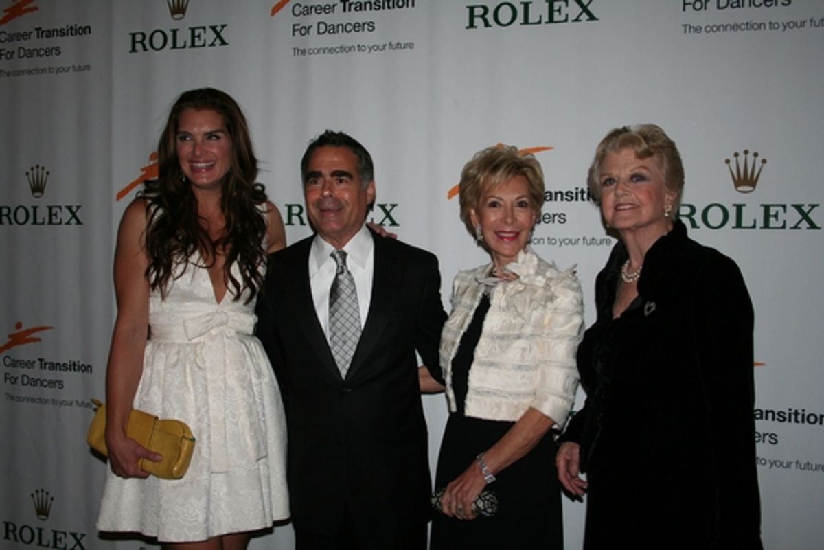 Brooke Shields, Allen Brill, Anka K. Palitz and Angela Lansbury
 at 