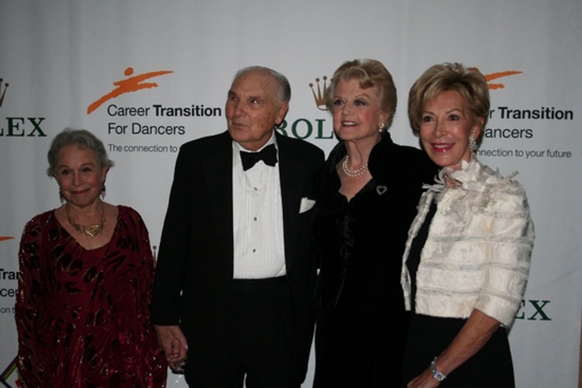 Marge Champion, Donald Saddler, Angela Lansbury and Anka K. Palitz

 at 
