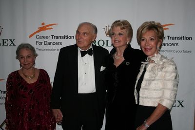 Marge Champion, Donald Saddler, Angela Lansbury and Anka K. Palitz

 Photo