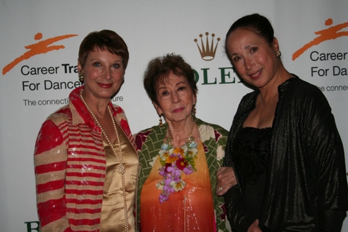 Cynthia Gregory, Sono Osato and Virginia Johnson 

 at 