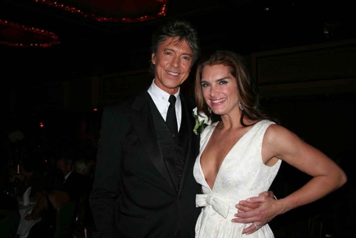 Tommy Tune and Brooke Shields
 at 