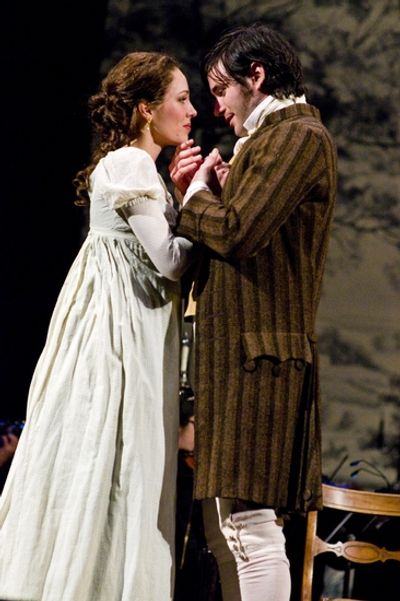 Laura Osnes and Colin Donnell  Photo