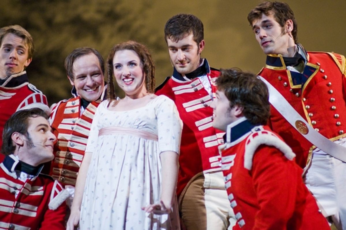 Jacque Carnahan with Jonathan Michie, Eric Ulloa, Jim Stanek, Matthew Schneider, Jon Reinhold and John Behlmann at 