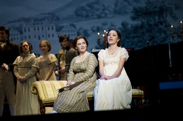 Donna Lynn Champlin and Laura Osnes. Photo