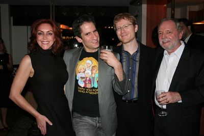 Andrea McArdle, Seth Rudetsky, Anthony Rapp and Ron Pobuda Photo