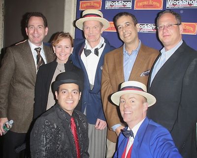 David Pincus, Managing Director WorkShop Theater Company; Rene Petrofes, Board Member Photo