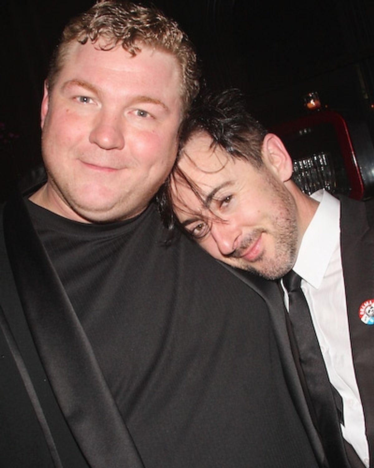 Dan Studney and Alan Cumming

 at 