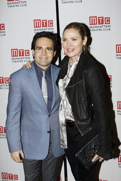 Mario Cantone and Kim Cattrall Photo